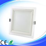 square galss led downlight